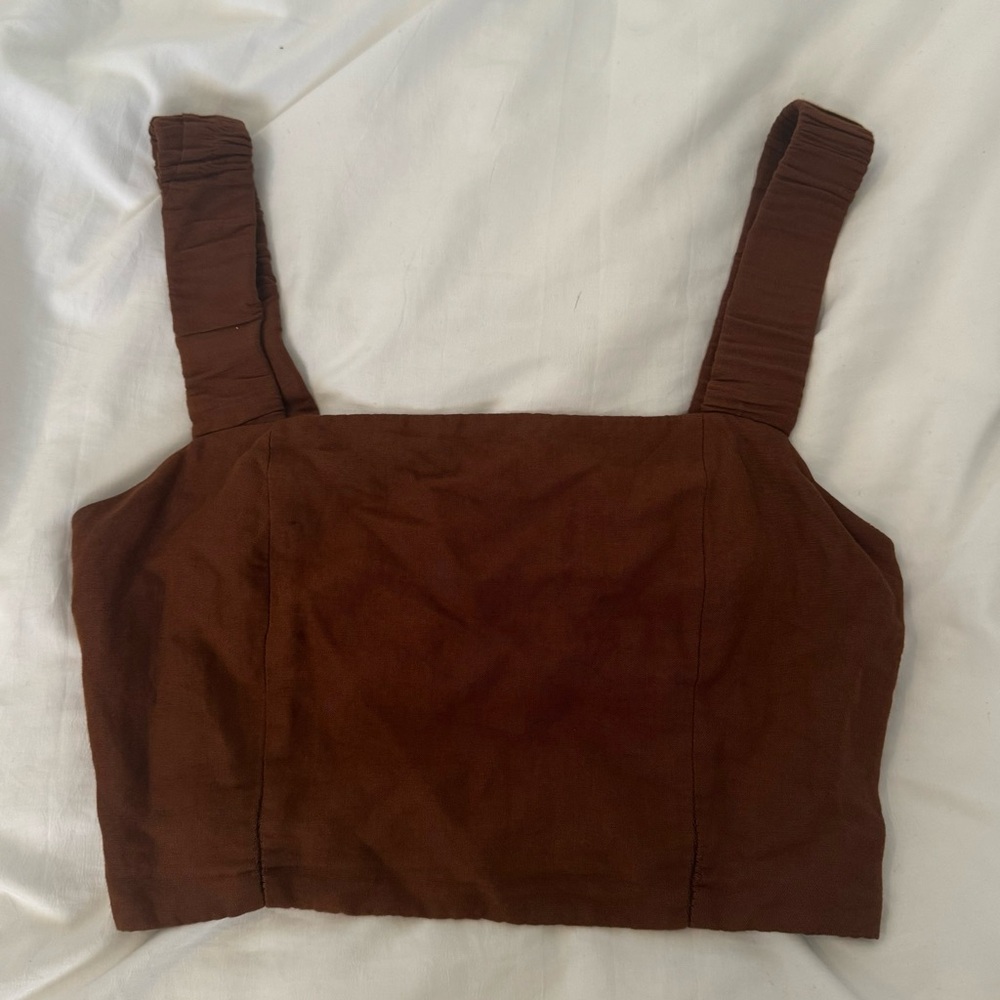 Zara Cropped Tank Top Size XS